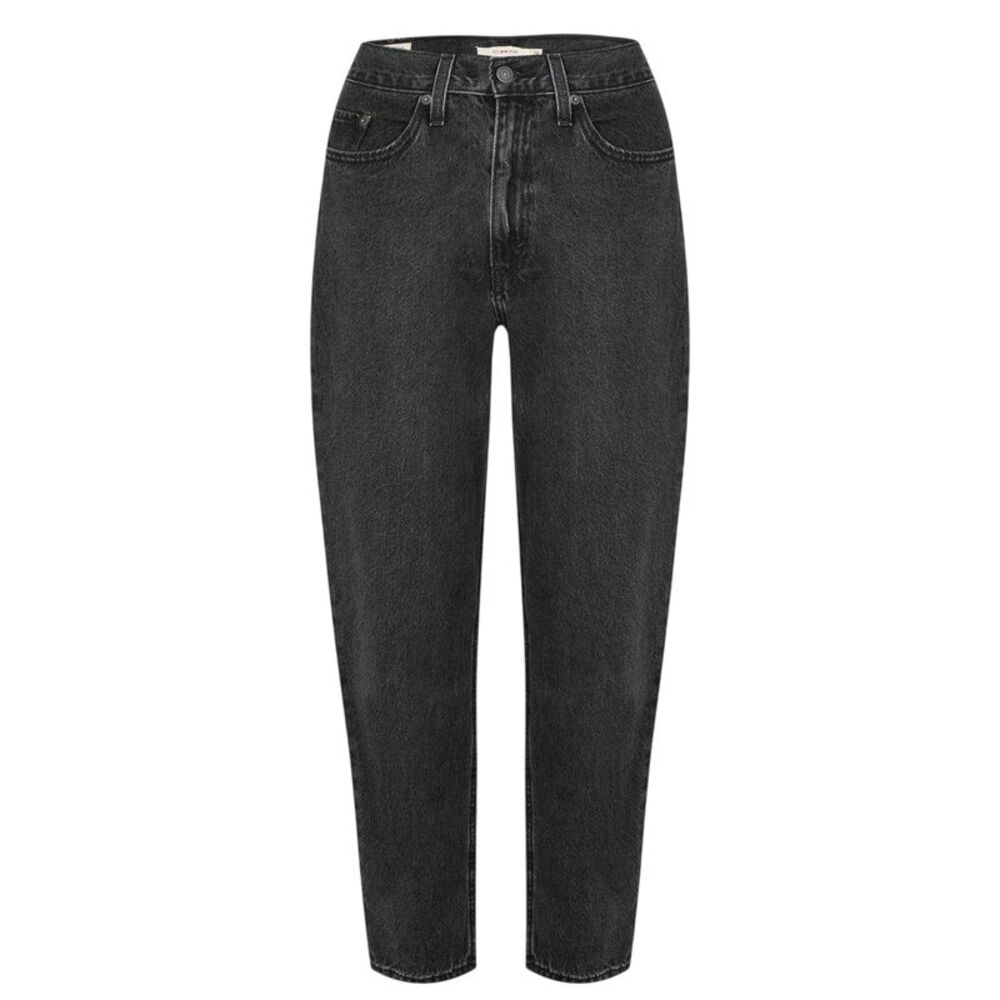 Levis Womens/Ladies High Waist Mom Jeans / Stonewash
